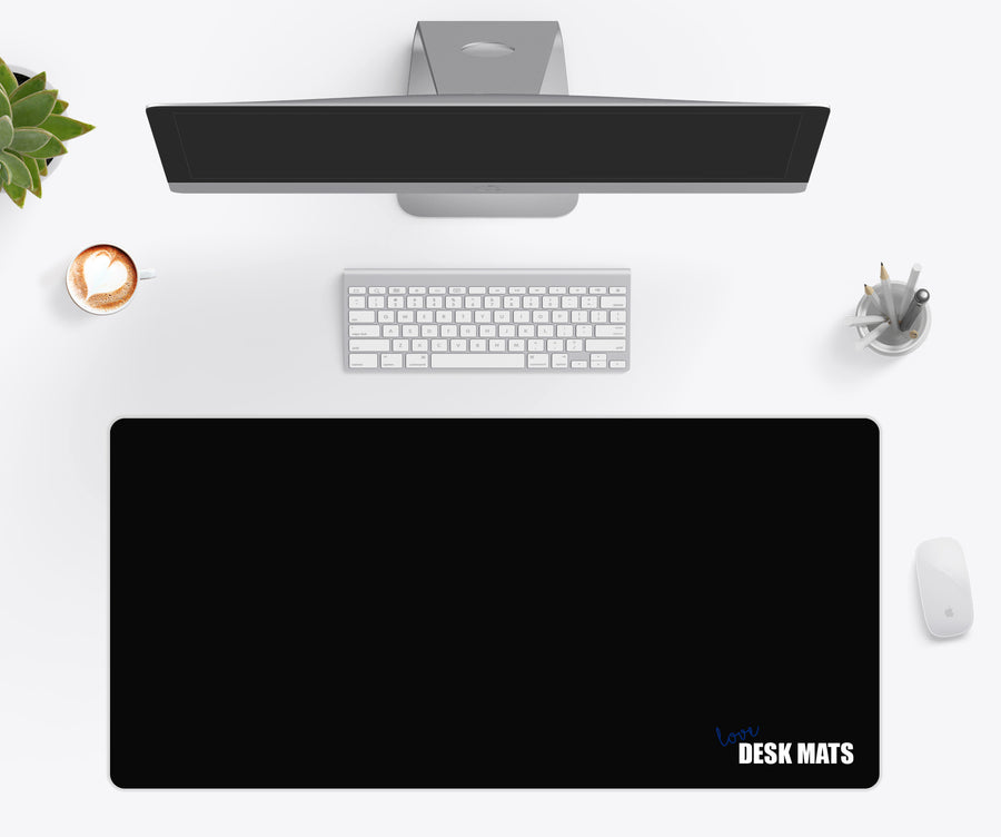 Black Desk Mat